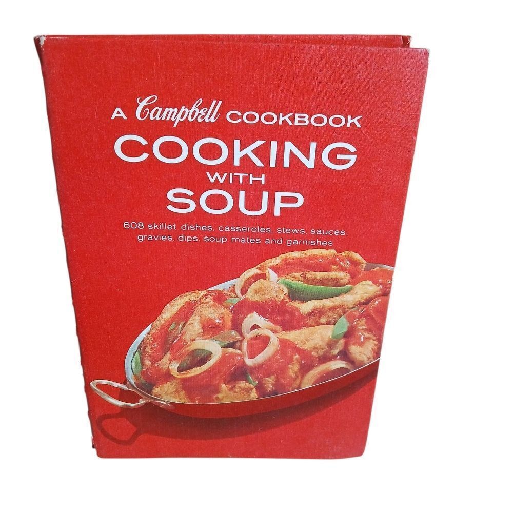 A Campbell Cookbook cooking with Soup Recipes LITHOGRAPH First Edition - Picture 13 of 15